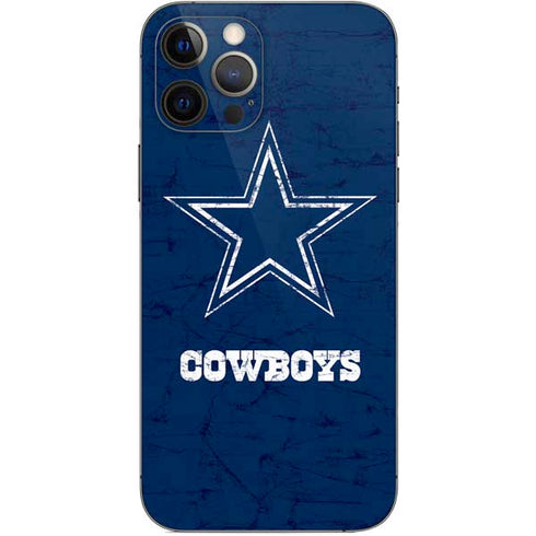 NFL Dallas Cowboys Distressed iPhone 12 Pro Skin